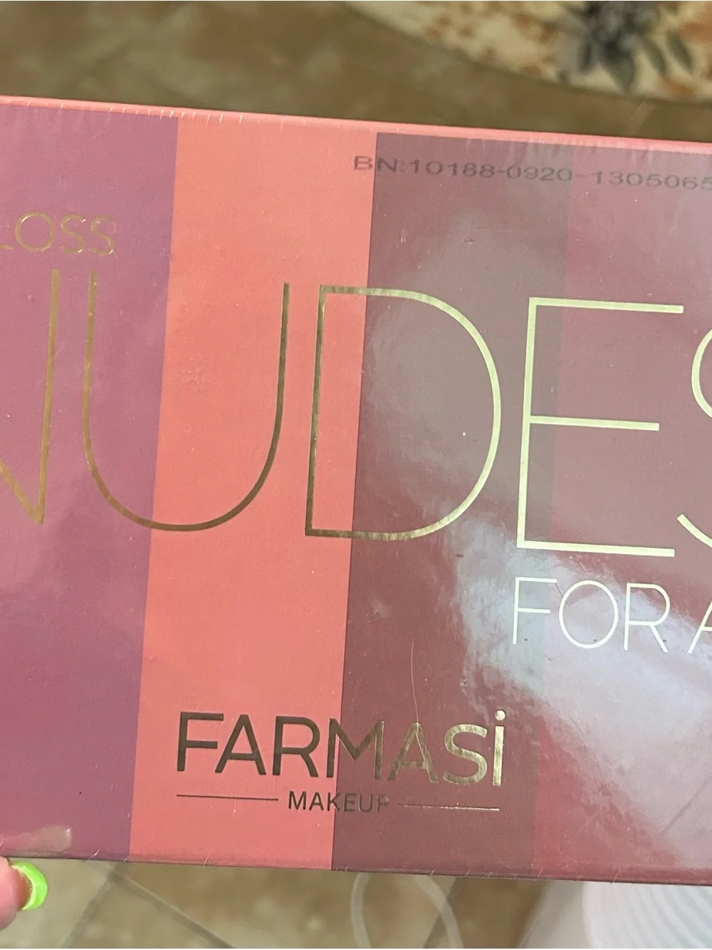 Farmasi Six-Piece Lip Gloss Set — Nude, Pink, Coral, Peach, Rose, Mauve Shades